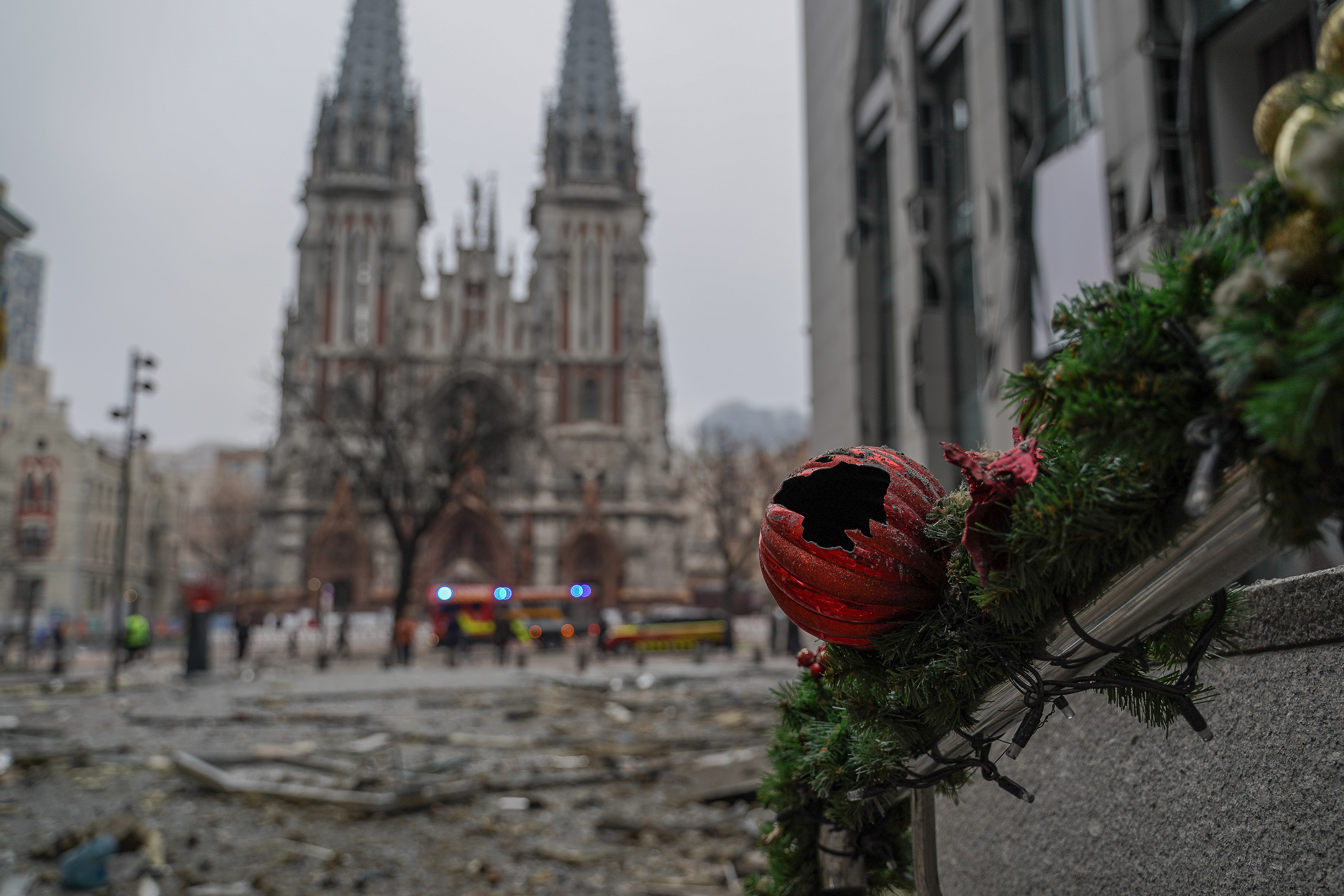 Bombing of Kyiv 20.12.24