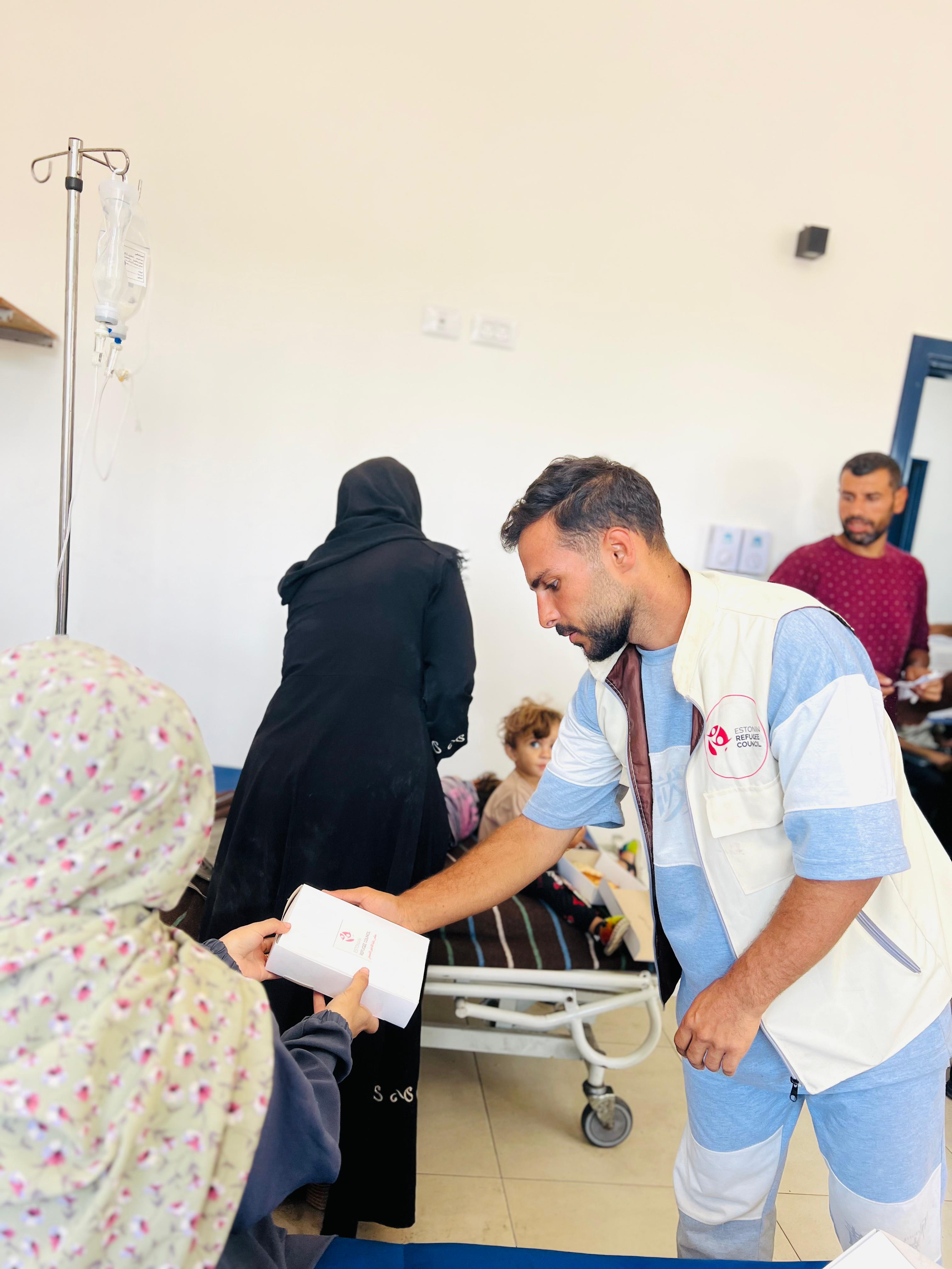 ERC's response in Gaza